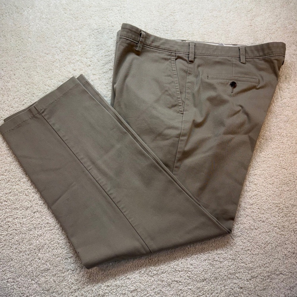 VTG Dockers Mens Classic Fit Khaki Chino Pant Tan 42x32 Stretch Cotton Gorpcore
